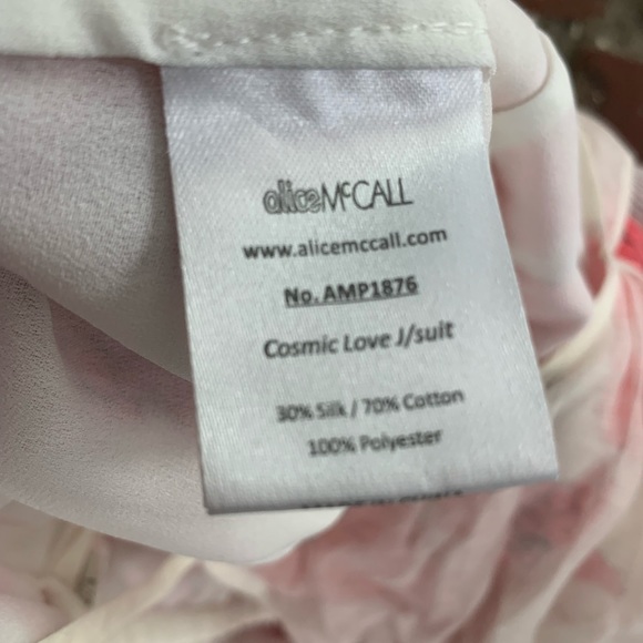 Alice McCall cosmic love Floral romper jumpsuit medium - Picture 6 of 6